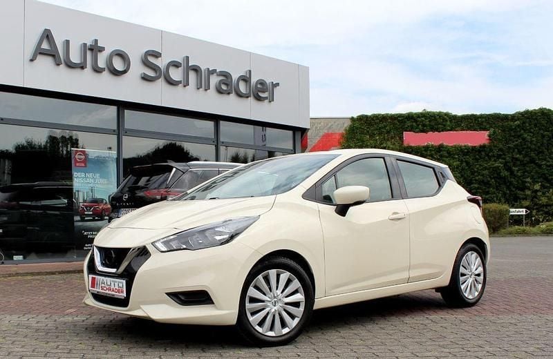 Beige Gebraucht 2022 Nissan Micra Acenta Kleinwagen | 11.990 € (Fairer Preis) - Bild 1/4