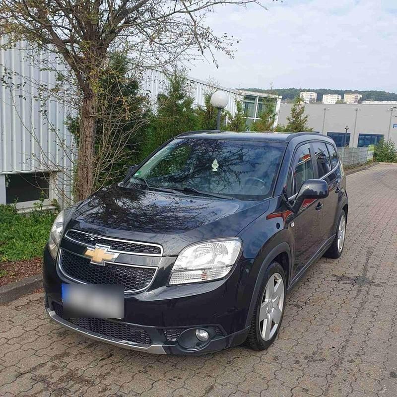 Schwarz Gebraucht 2012 Chevrolet Orlando Van / Kleinbus | 5.000 € (Superpreis) - Bild 1/4