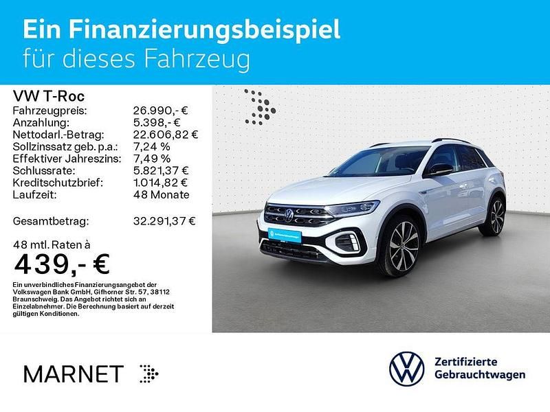 Gebraucht VW T-Roc Style 150 PS (110 kW) 2023 Pure white SUV