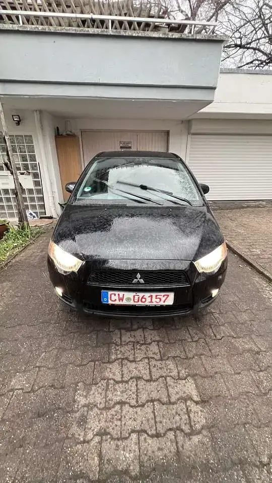 Gebraucht Mitsubishi Colt 95 PS (69 kW) 2009 Schwarz Kleinwagen