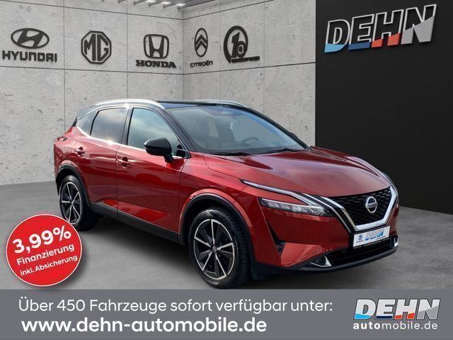 Rot Gebraucht 2023 Nissan Qashqai Tekna SUV | 19.950 € (Superpreis) - Bild 1/4