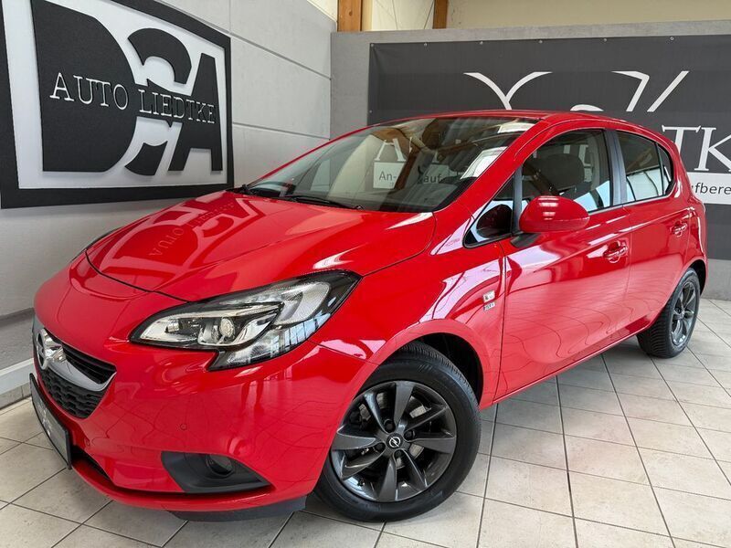 Rot Gebraucht 2019 Opel Corsa Limousine | 11.599 € (Fairer Preis) - Bild 1/4