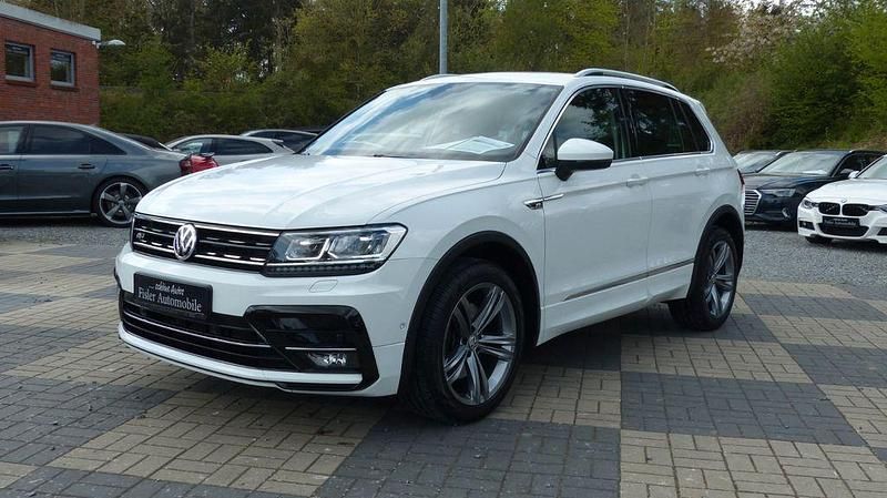 Weiß Gebraucht 2019 VW Tiguan Highline SUV | 25.490 € (Guter Preis) - Bild 1/4