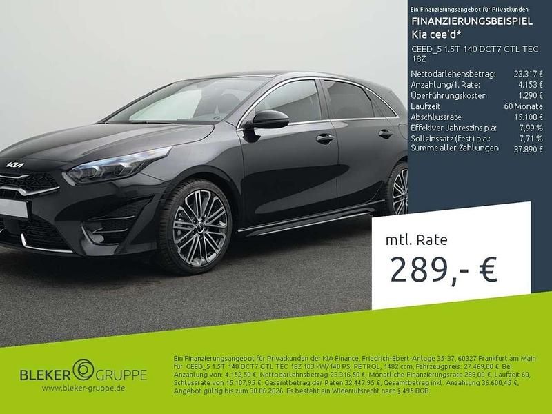 Gebraucht Kia Ceed 140 PS (102 kW) 2026 Zilinaschwarz metall Kleinwagen