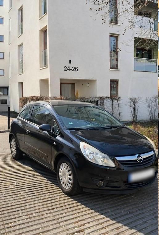 Gebraucht Opel Corsa 80 PS (58 kW) 2007 Schwarz Kleinwagen