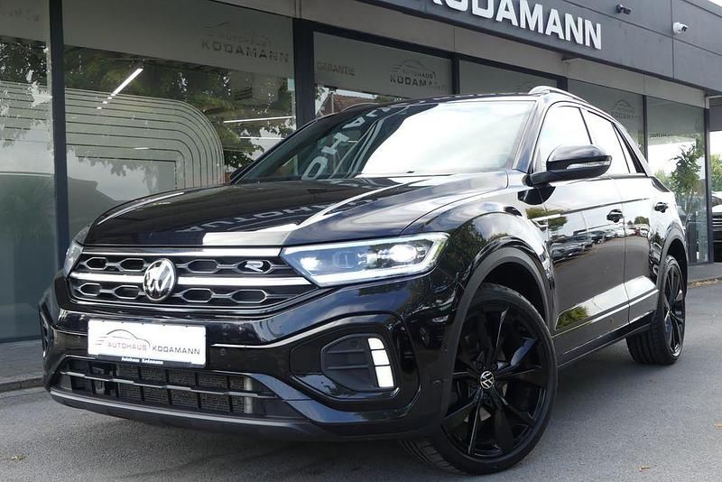 Schwarz Gebraucht 2022 VW T-Roc R-line SUV | 29.890 € (Fairer Preis) - Bild 1/4