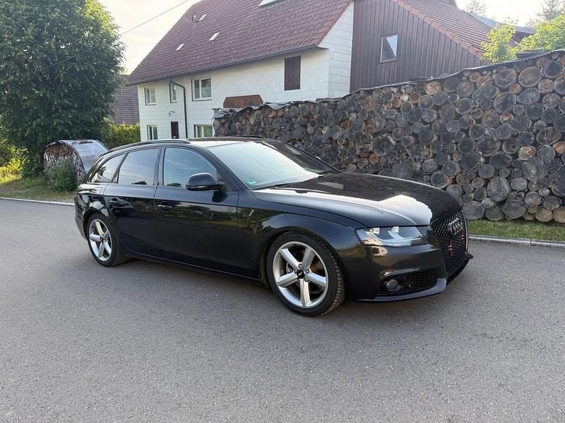 Schwarz Gebraucht 2008 Audi A4 S-Line Kombi | 2.990 € (Superpreis) - Bild 1/4