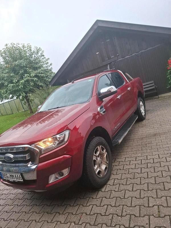 Rot Gebraucht 2019 Ford Ranger Limited Abholung | 24.000 € (Superpreis) - Bild 1/4