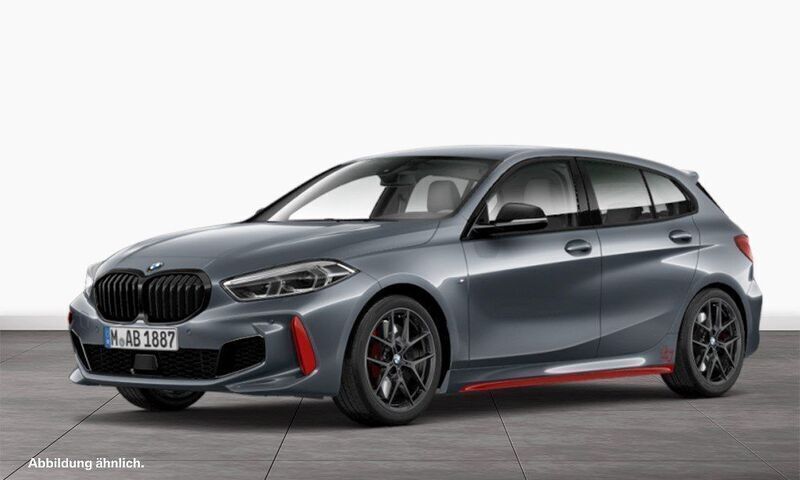 Grau Gebraucht 2021 BMW 128 Performance Limousine | 30.890 € (Fairer Preis) - Bild 1/3