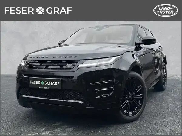 Santorini black (schwarz) Neu 2025 Land Rover Range Rover evoque SUV | 71.880 € (Teuer) - Bild 1/4