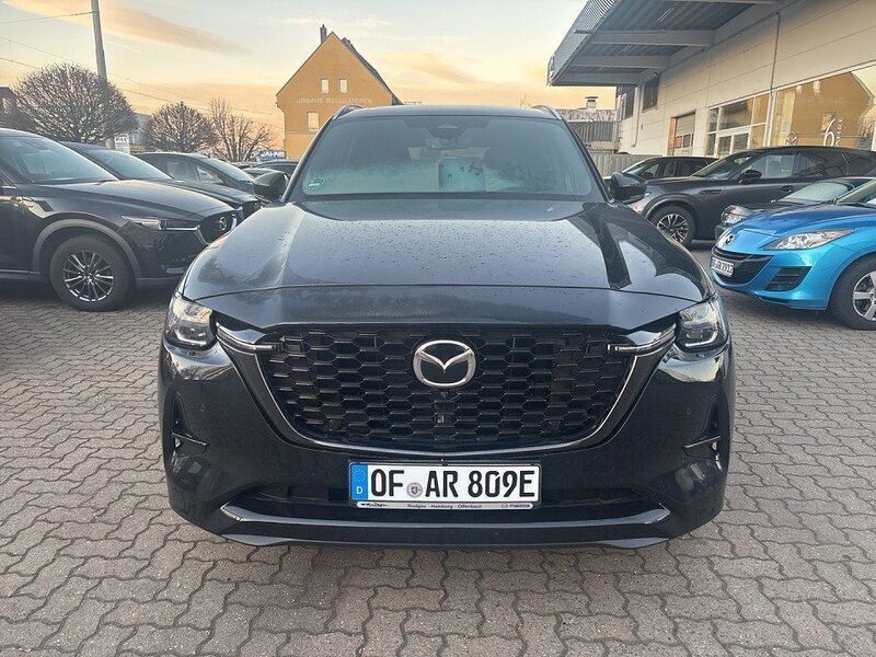Schwarz Gebraucht 2024 Mazda CX-80 Homura-Line SUV | 51.799 € (Fairer Preis) - Bild 1/4