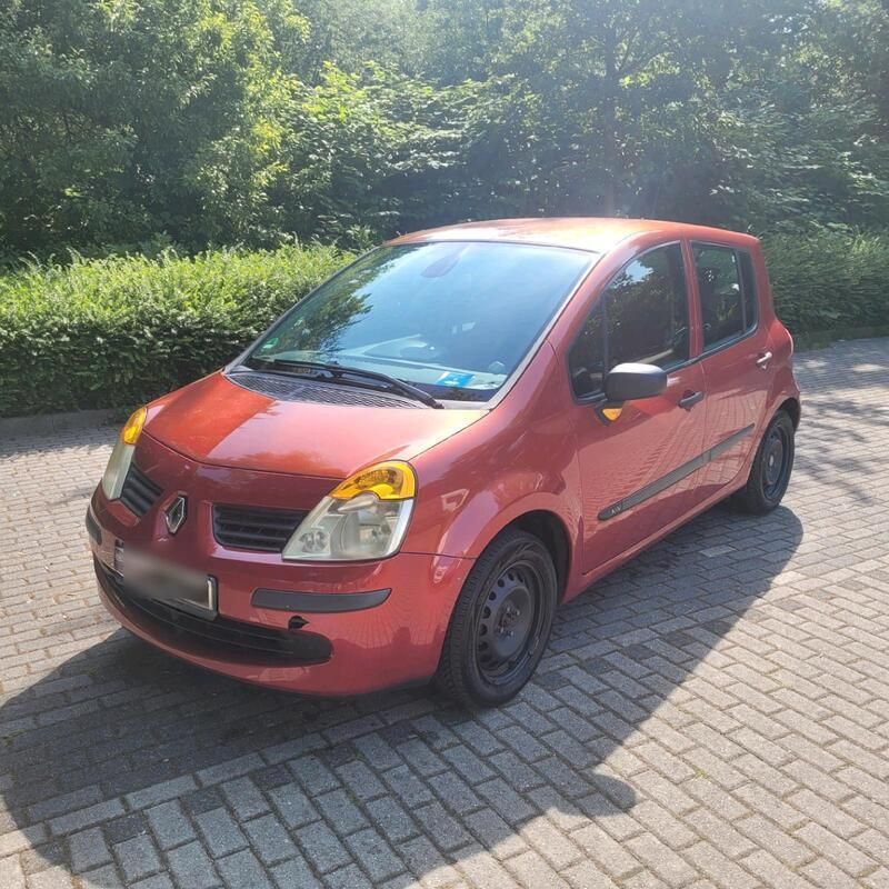 Rot Gebraucht 2005 Renault Modus Van / Kleinbus | 900 € (Guter Preis) - Bild 1/4