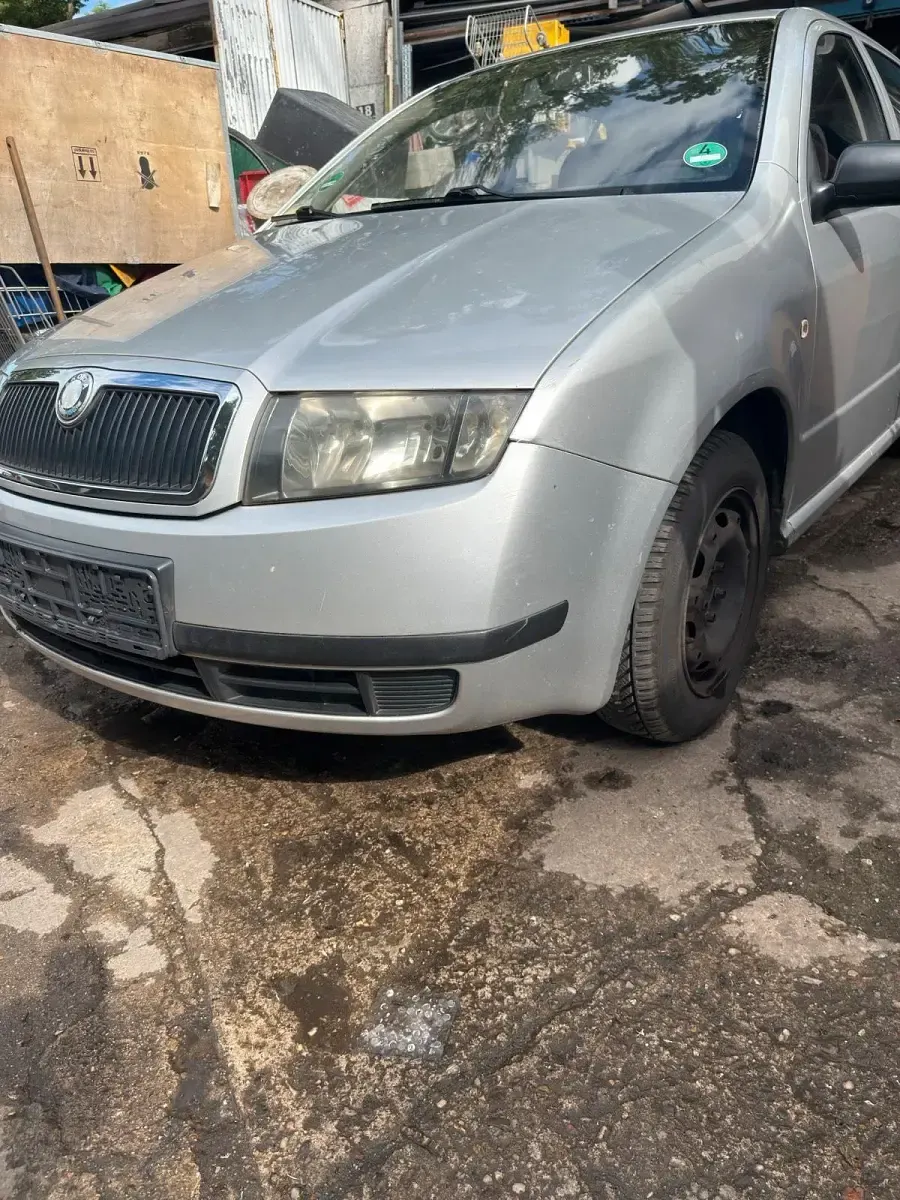 Gebraucht Skoda Fabia 75 PS (55 kW) 2004 Silber Kleinwagen