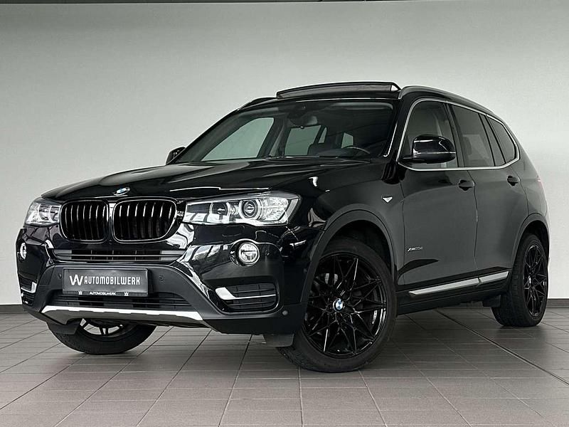Black sapphire metallic Gebraucht 2016 BMW X3 xLine SUV | 17.890 € (Guter Preis) - Bild 1/4