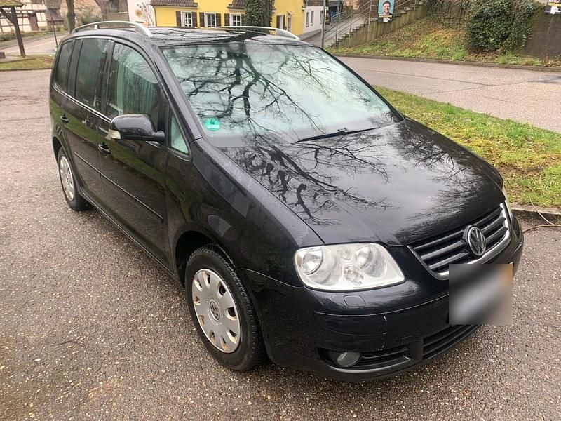 Gebraucht VW Touran 140 PS (102 kW) 2006 Schwarz Van / Kleinbus