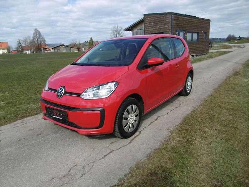 Gebraucht VW up! Basis 65 PS (47 kW) 2022 Tornadorot Kleinwagen