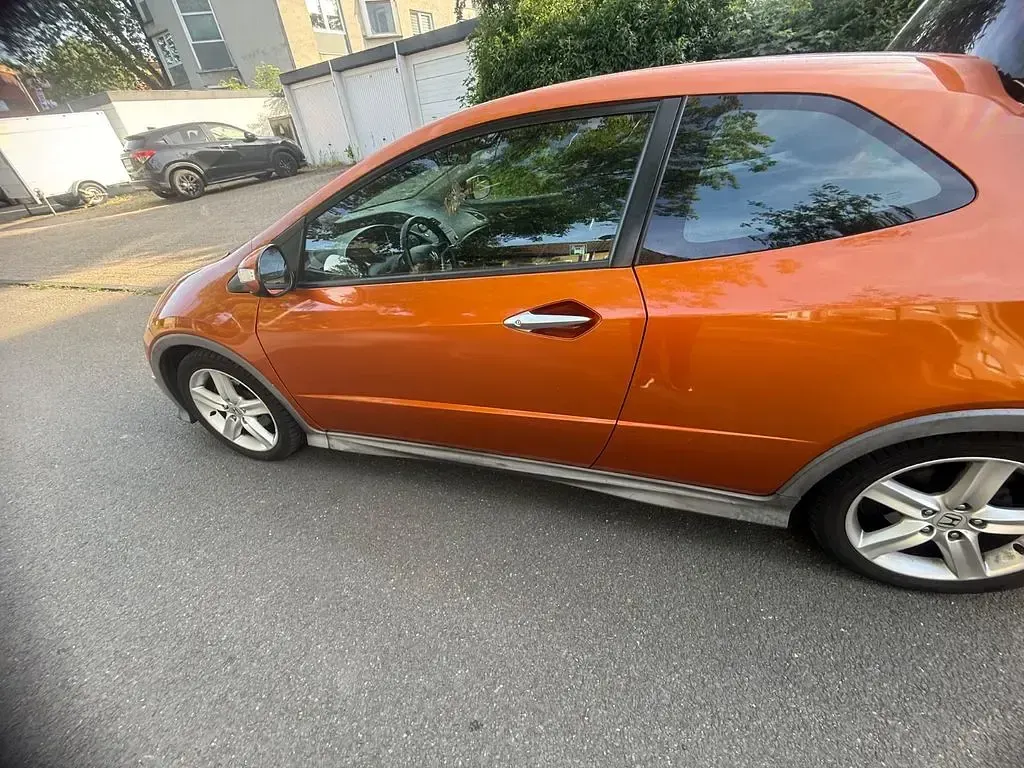 Gebraucht Honda Civic Type S 140 PS (102 kW) 2008 Orange Limousine