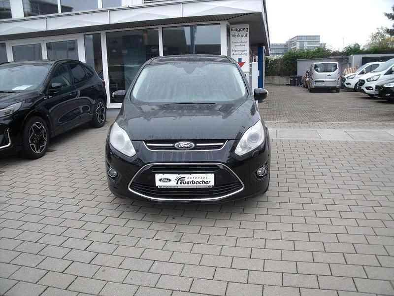 Phanterschwarz Gebraucht 2014 Ford Grand C-Max Titanium Van / Kleinbus | 10.400 € (Teuer) - Bild 1/4