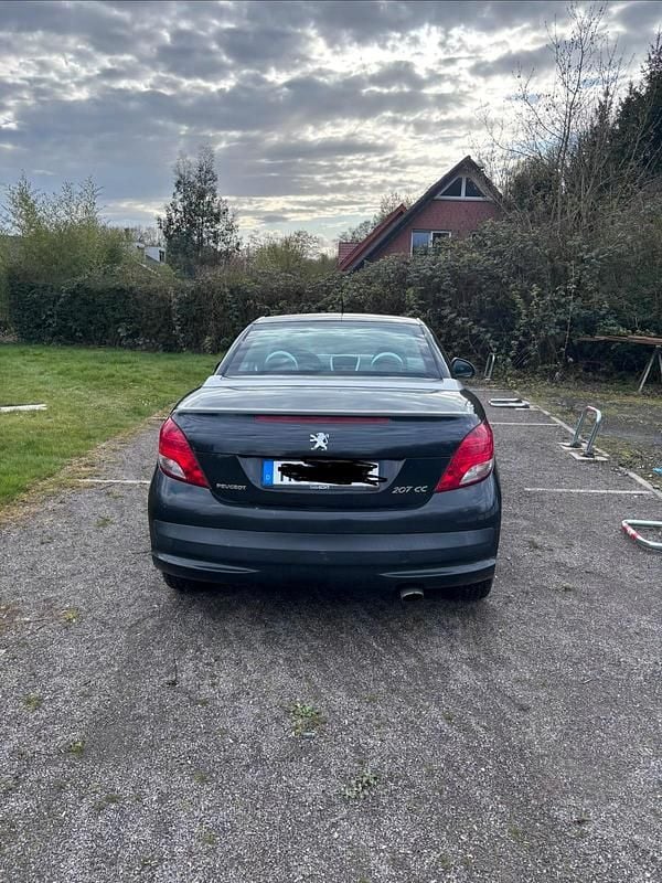 Gebraucht Peugeot 207 CC 120 PS (88 kW) 2010 Schwarz Cabrio