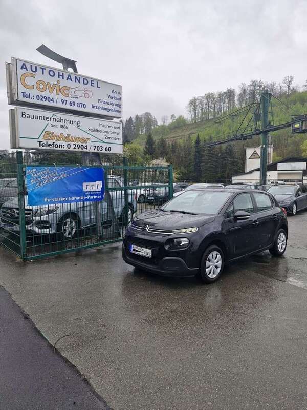 Schwarz Gebraucht 2019 Citroën C3 Feel Kleinwagen | 9.800 € (Etwas zu teuer) - Bild 1/4
