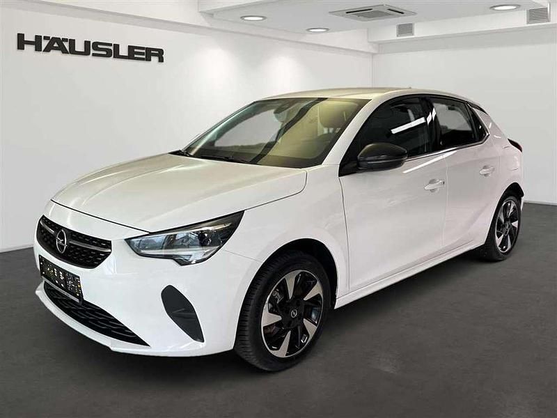 Jade weiß (uni) Gebraucht 2022 Opel Corsa-e Elegance Kleinwagen | 13.890 € (Guter Preis) - Bild 1/4