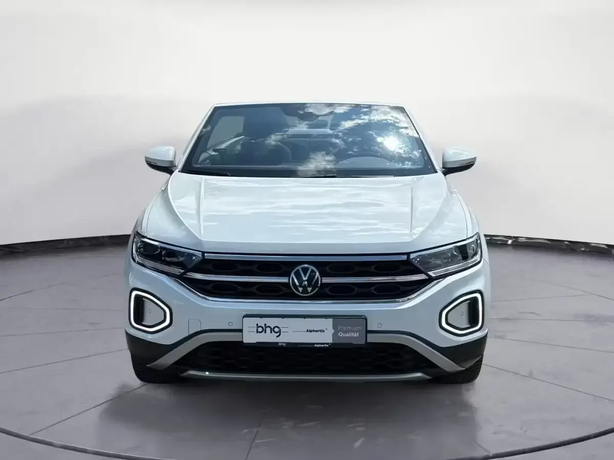 Gebraucht VW T-Roc Cabriolet Style 110 PS (80 kW) 2023 Weiß Cabrio