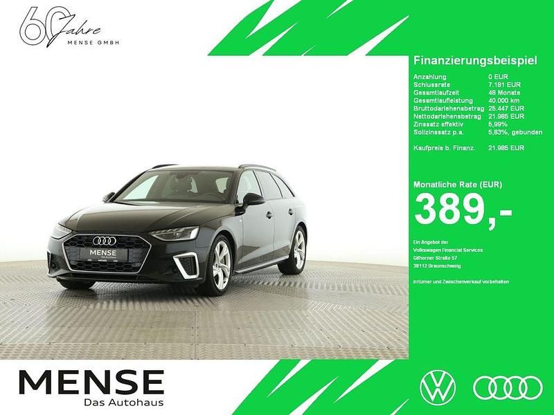 Gebraucht Audi A4 S-Line 204 PS (150 kW) 2022 Schwarz Kombi
