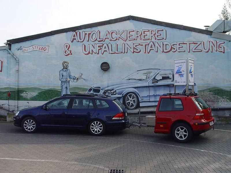 Blau Gebraucht 2008 VW Golf VI Comfortline Kombi | 7.500 € - Bild 1/4