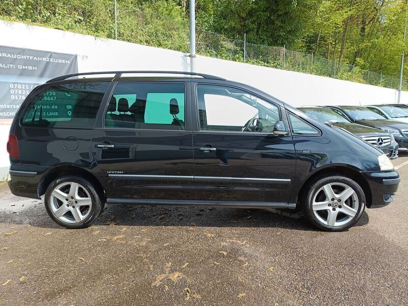 Gebraucht VW Sharan United 140 PS (102 kW) 2008 Black metallic Van / Kleinbus