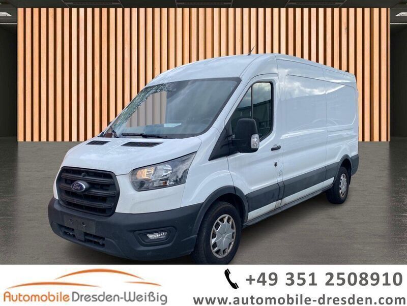 Weiß frostweiß Gebraucht 2023 Ford Transit Trend Van | 29.980 € (Fairer Preis) - Bild 1/3