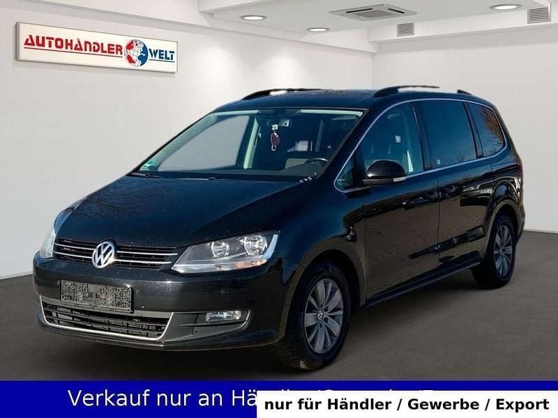 Schwarz Gebraucht 2012 VW Sharan Comfortline Van / Kleinbus | 5.699 € (Superpreis) - Bild 1/3