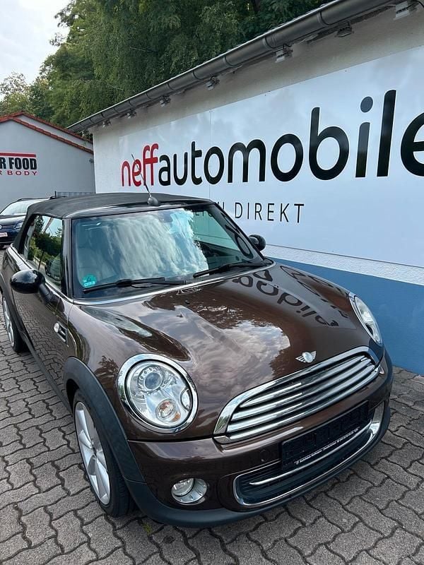 Braun Gebraucht 2011 Mini Cooper Cabriolet Cabrio | 3.490 € (Superpreis) - Bild 1/4