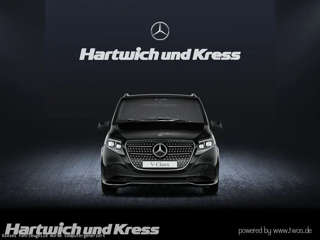 Gebraucht Mercedes V300 AMG line 237 PS (174 kW) 2026 Obsidianschwarz Van / Kleinbus