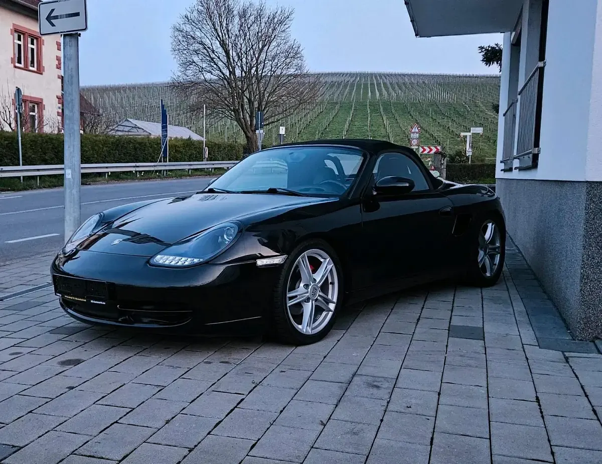 Second-hand Porsche Boxster 1999 Negru Cabrio