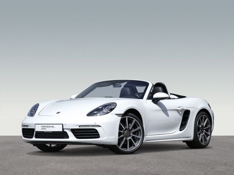 Weiß Gebraucht 2018 Porsche 718 Boxster Cabrio | 53.900 € (Guter Preis) - Bild 1/4