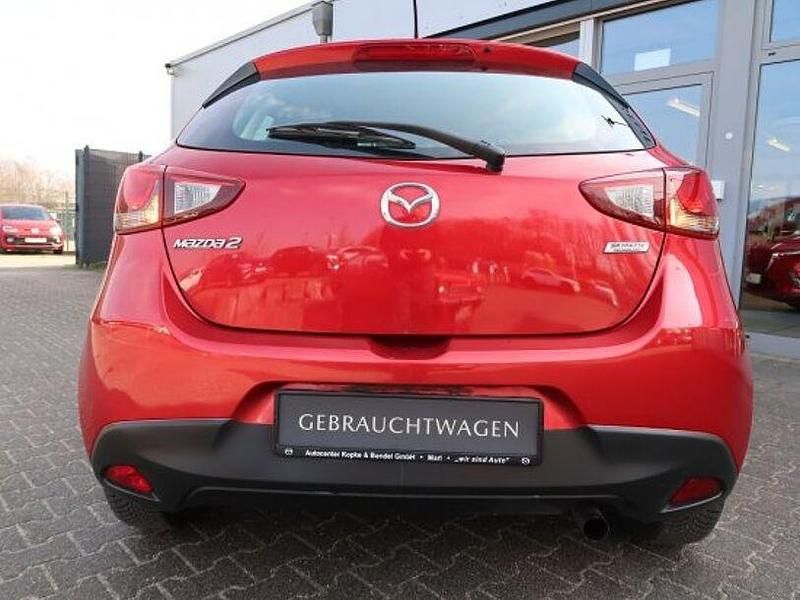 Gebraucht Mazda 2 Prime-Line 75 PS (55 kW) 2017 Rot Kleinwagen