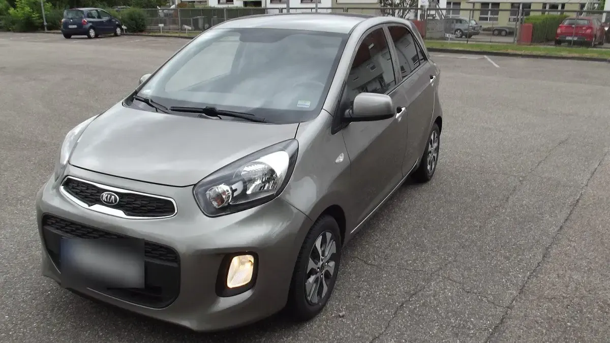 Gebraucht Kia Picanto 86 PS (63 kW) 2015 Grau Kleinwagen