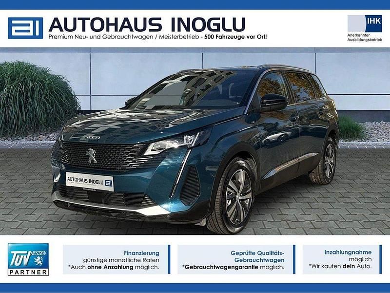 Blau lackierung blau celebes klarlack (metallic) Gebraucht 2024 Peugeot 5008 GTi Van / Kleinbus | 29.480 € (Superpreis) - Bild 1/4