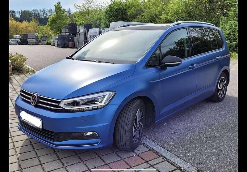 Gebraucht VW Touran Join 116 PS (85 kW) 2018 Blau Van / Kleinbus