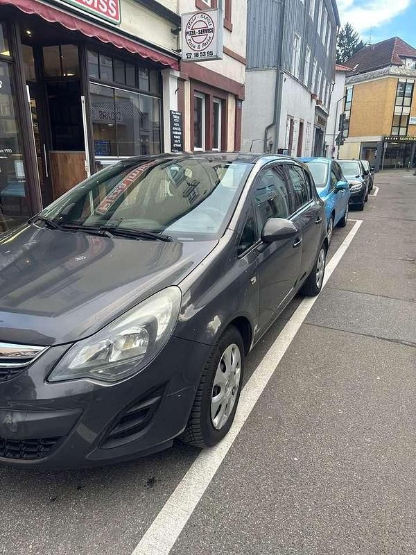 Gebraucht Opel Corsa Edition 75 PS (55 kW) 2013 Grau Kleinwagen