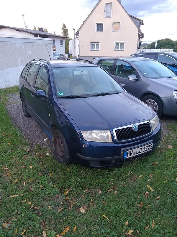 Gebraucht Skoda Fabia 75 PS (55 kW) 2003 Blau Kombi