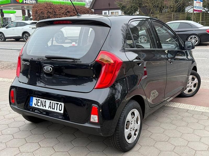 Gebraucht Kia Picanto Start 67 PS (49 kW) 2016 Schwarz Kleinwagen