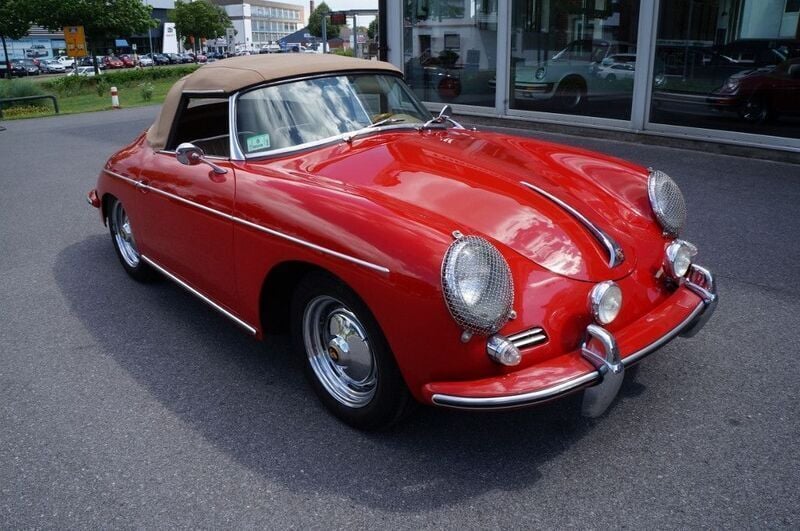 Gebraucht Porsche 356 B 75 PS (55 kW) 1960 Rot Cabrio