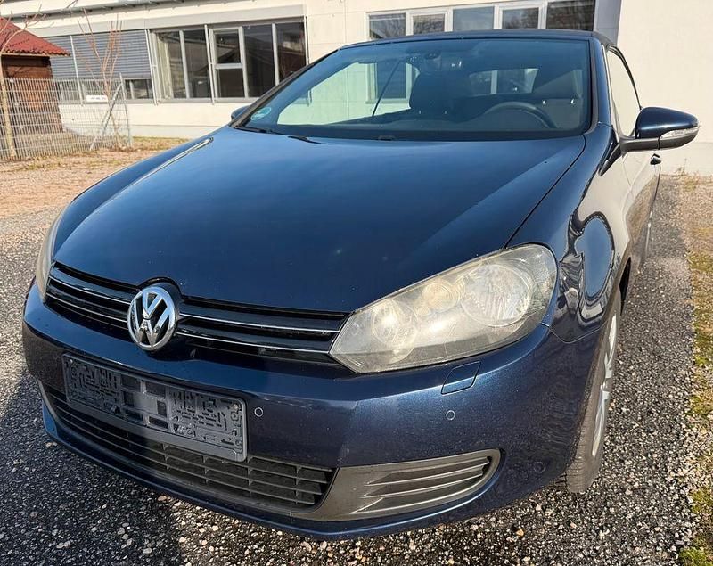 Gebraucht VW Golf Cabriolet Basis 105 PS (77 kW) 2012 Blau Cabrio