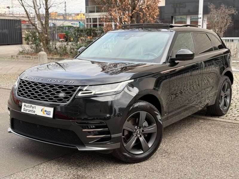 Schwarz Gebraucht 2018 Land Rover Range Rover Velar R-Dynamic SUV | 29.990 € (Superpreis) - Bild 1/4