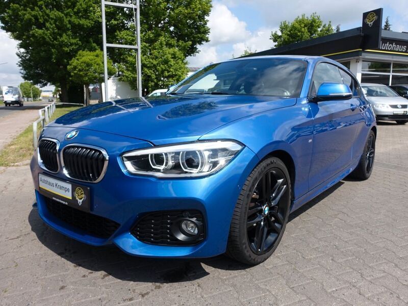 Estorilblau 2 Gebraucht 2015 BMW 118 M Sport Kleinwagen | 12.480 € (Guter Preis) - Bild 1/4