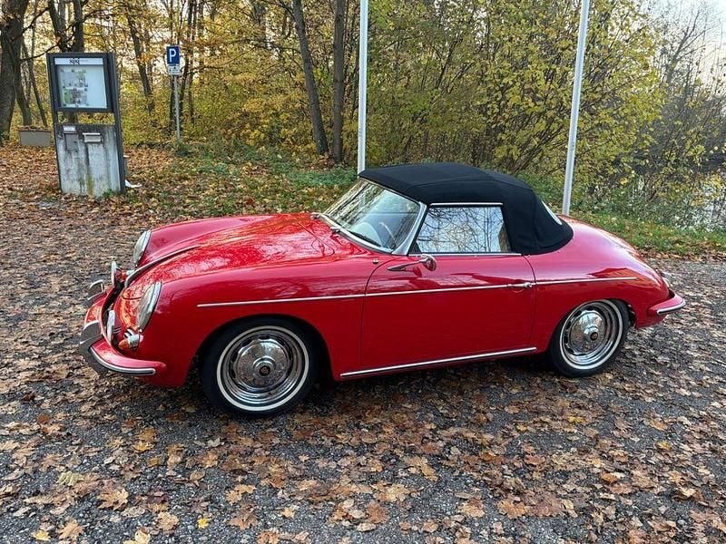 Gebraucht Porsche 356 90 PS (66 kW) 1961 Rot Cabrio
