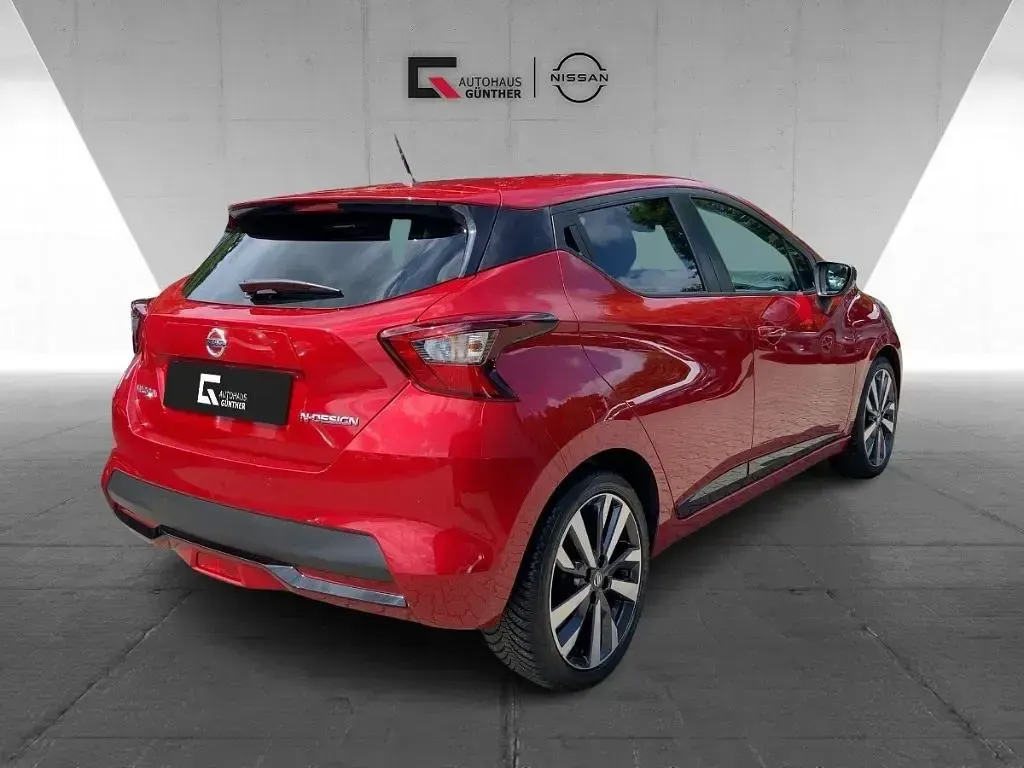 Gebraucht Nissan Micra Comfort 92 PS (67 kW) 2023 Rot Kleinwagen