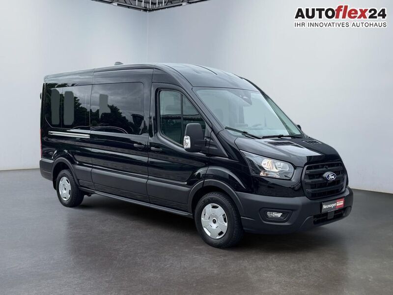 Schwarz metallic Neu 2025 Ford Transit Trend Van / Kleinbus | 47.900 € (Etwas zu teuer) - Bild 1/4
