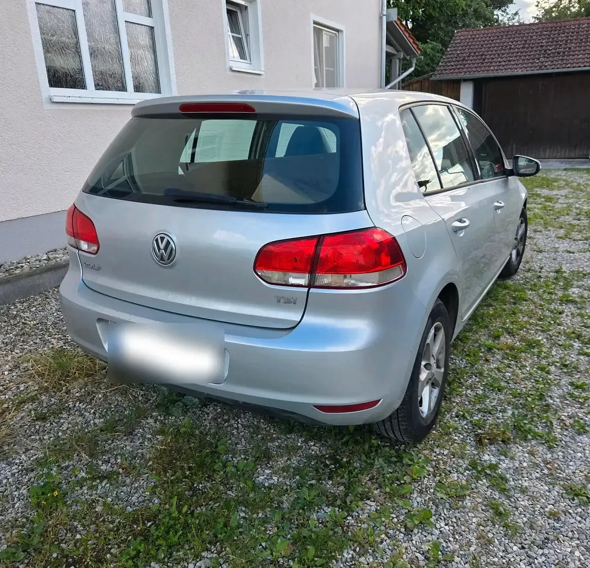 Gebraucht VW Golf VI 105 PS (77 kW) 2010 Silber Kleinwagen